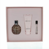 Jimmy Choo 3-Pc 3.3 oz EDP Spray, 3.3 oz Body Lotion, Mini